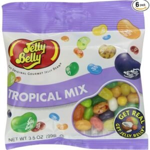Jelly Belly Tropical Mix Jelly Beans, 16 Flavors, 3.5-oz, 12 Pack